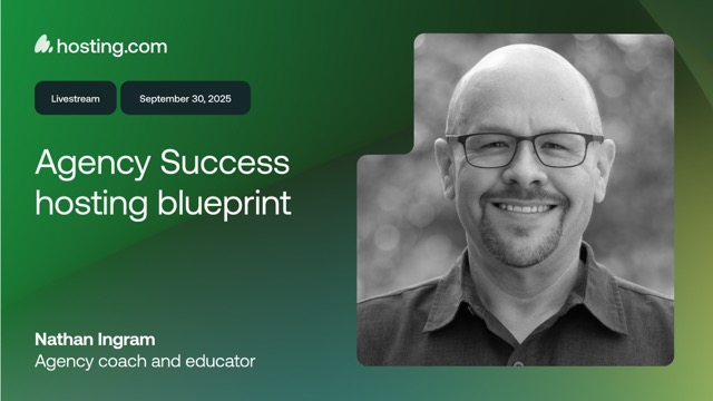 Livestream: Agency Success hosting blueprint