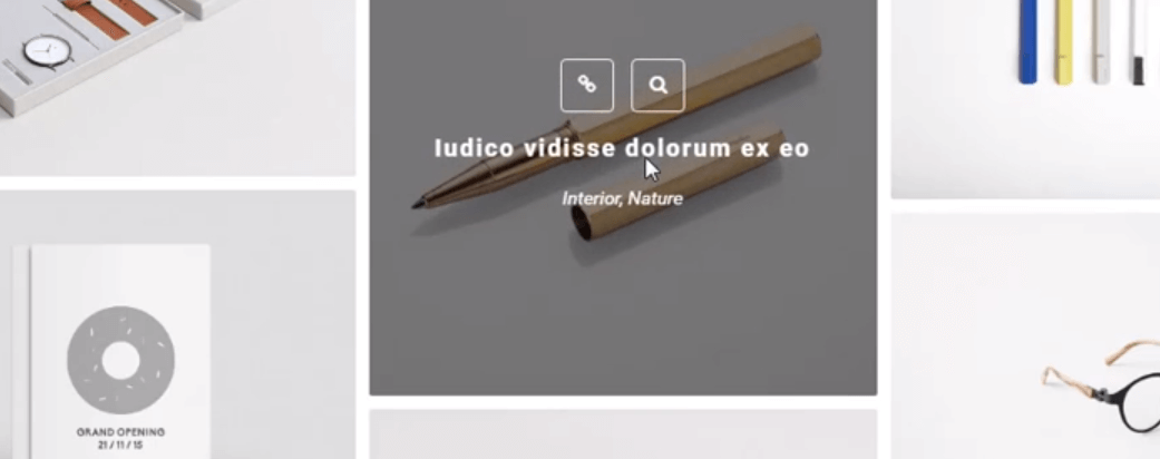 This type of blog post layout is both unique and stylish.