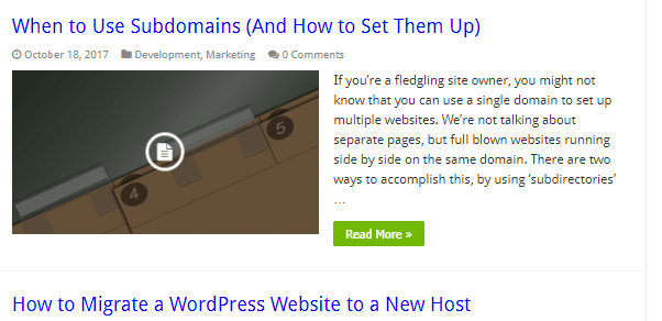 List are straightforward and easy to read.